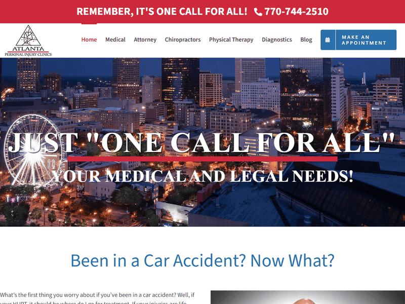 Atlanta Personal Injury Clinics — portfolio