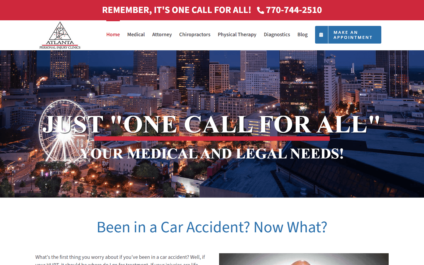Atlanta Personal Injury Clinics — portfolio