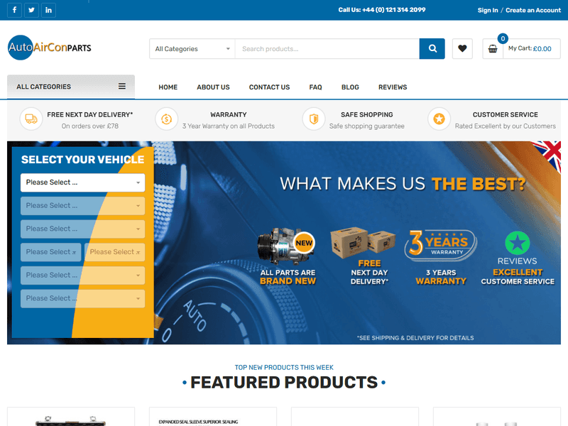 AutoAirConParts — portfolio