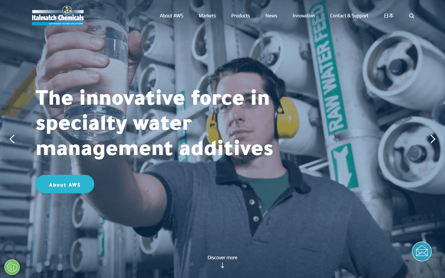 BWA Water Additives - Italmatch AWS — portfolio