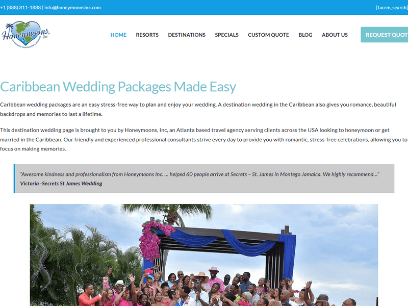 Caribbean-Wedding.com — portfolio