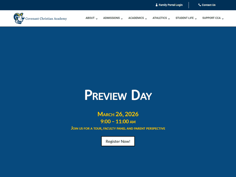 Covenant Christian Academy — portfolio