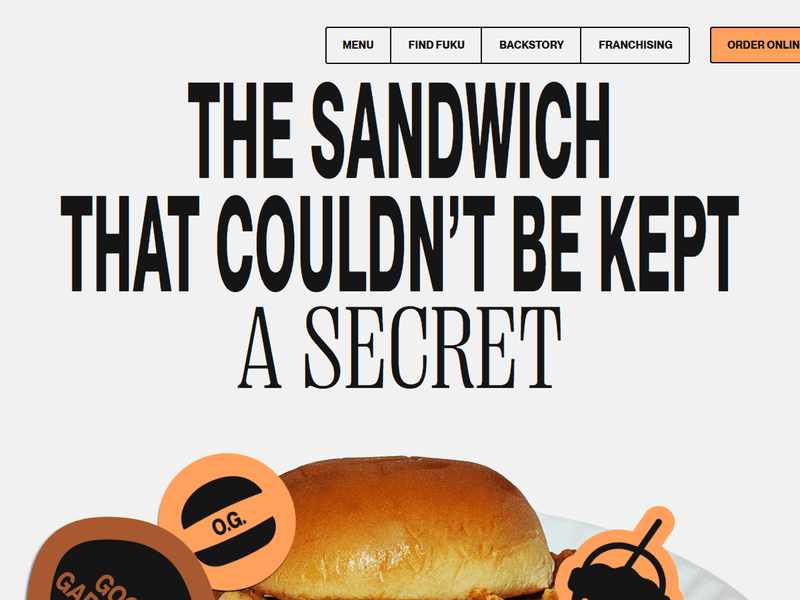 Fuku Restaurant — portfolio