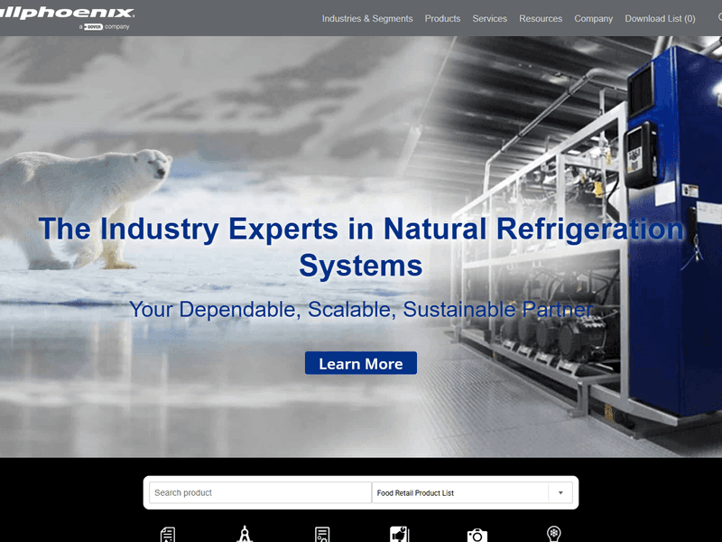 Hill Phoenix — portfolio