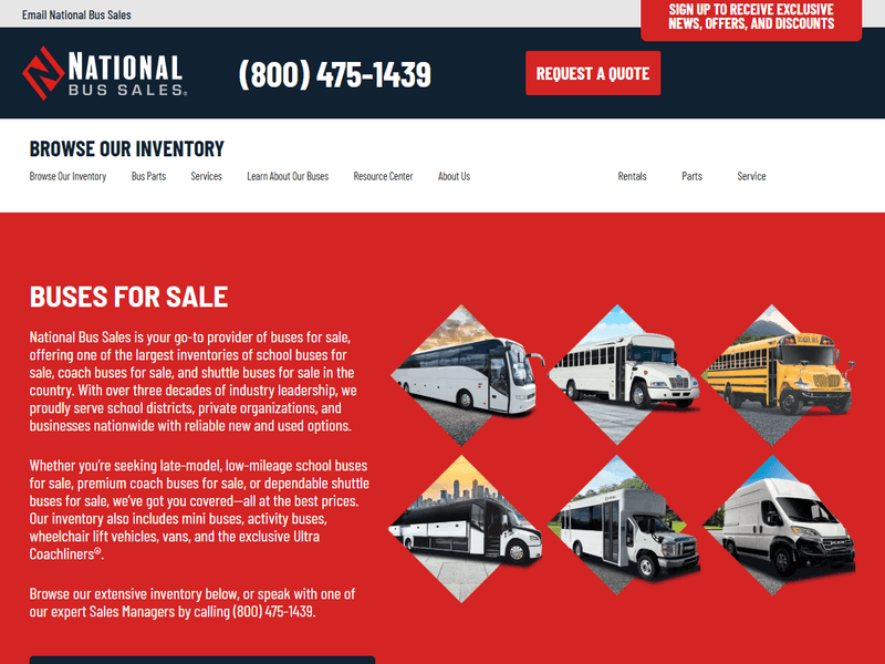 National Bus Sales — portfolio