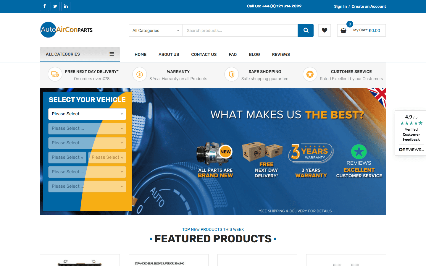 AutoAirConParts — portfolio