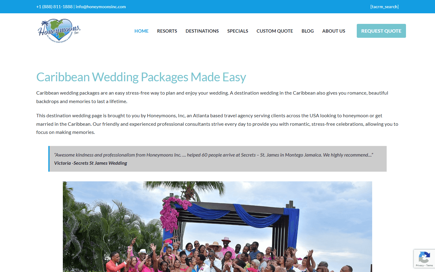 Caribbean-Wedding.com — portfolio