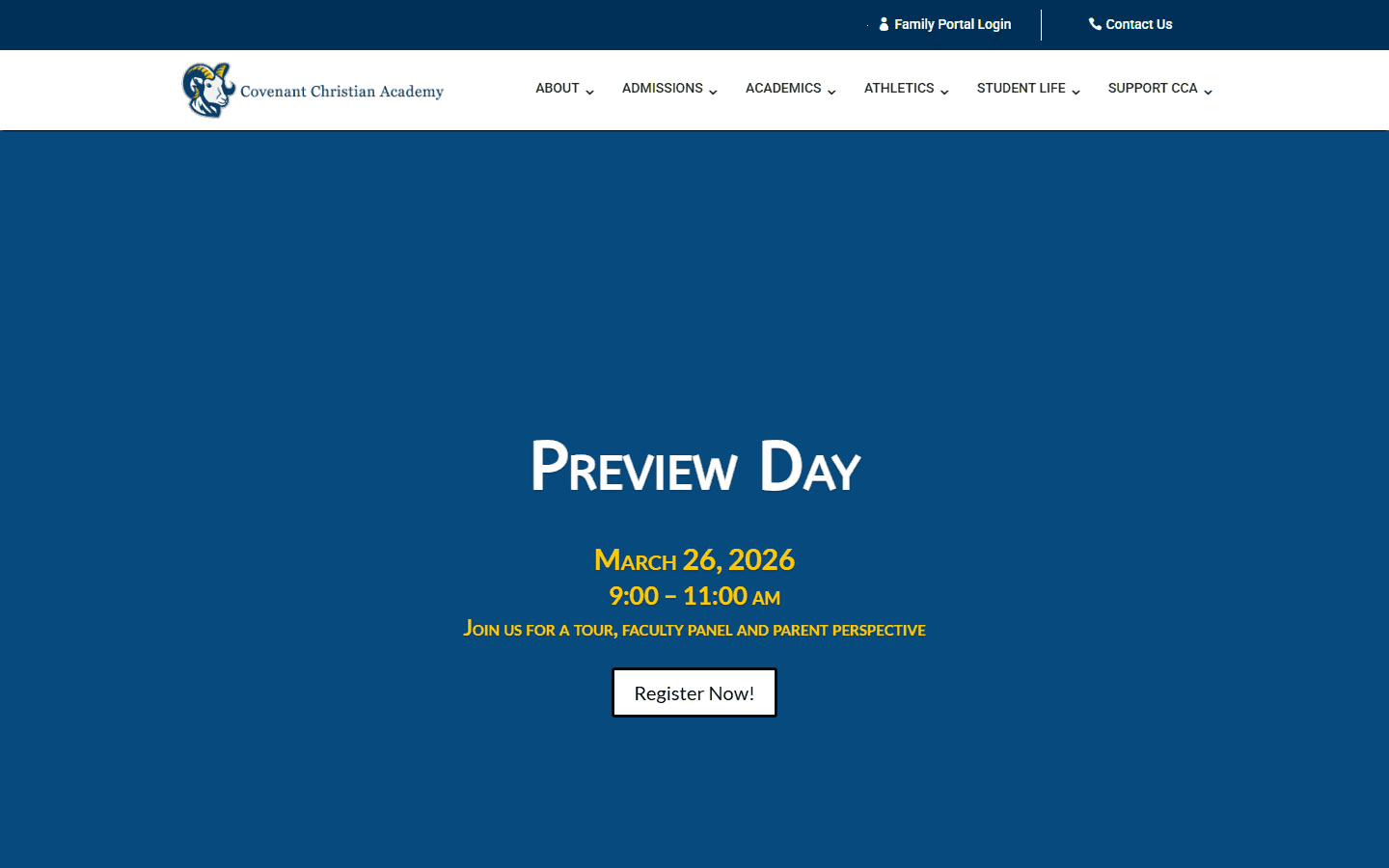 Covenant Christian Academy — portfolio