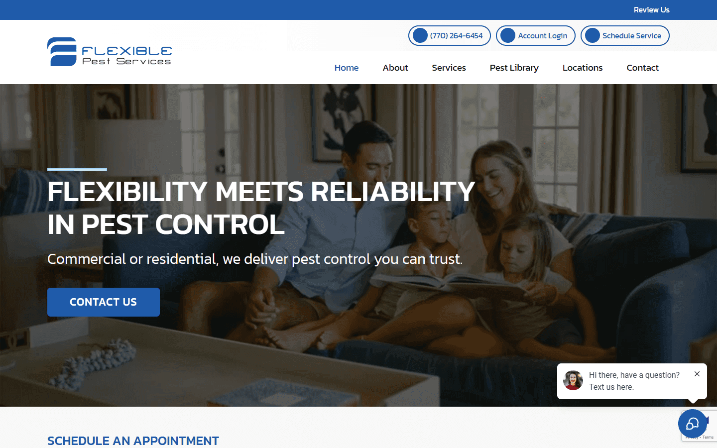 Flexible Pest Services — portfolio