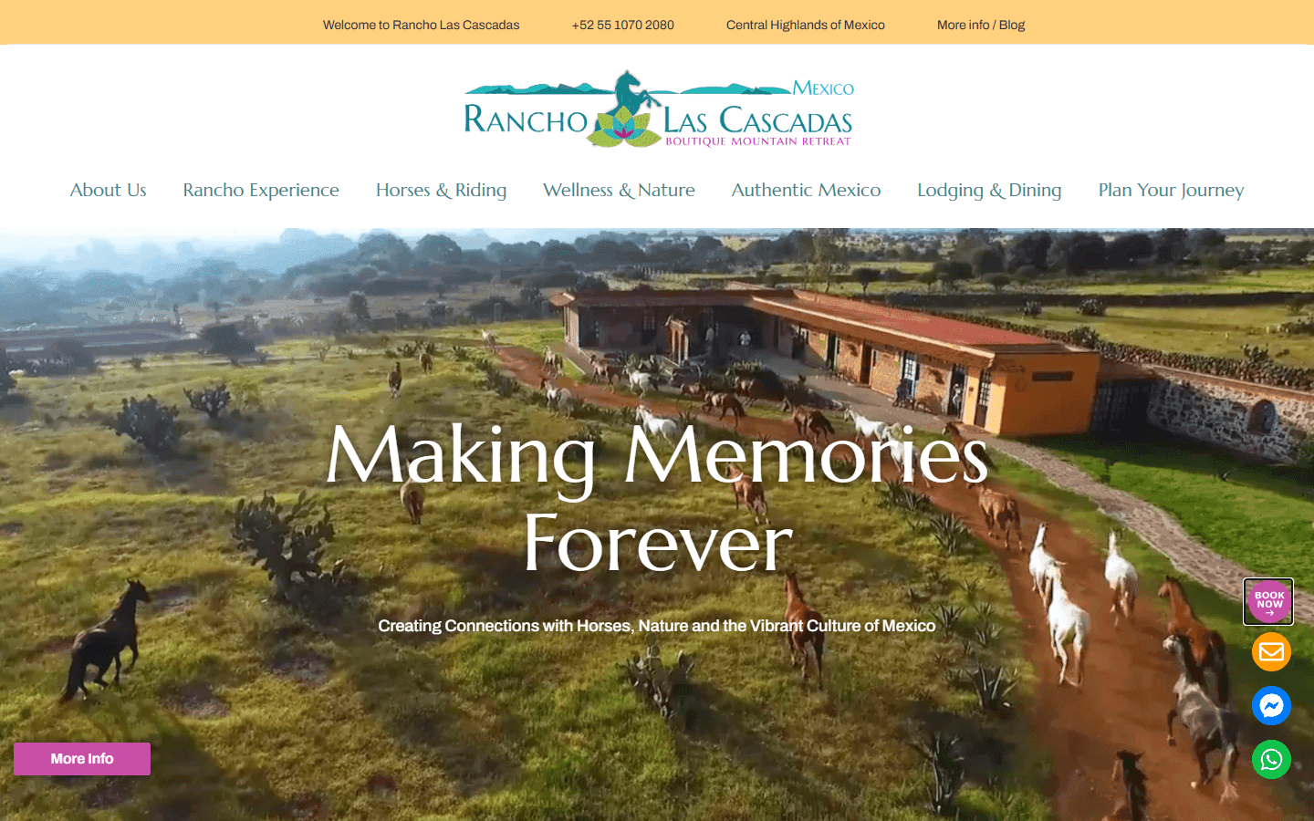 Rancho Las Cascadas — portfolio